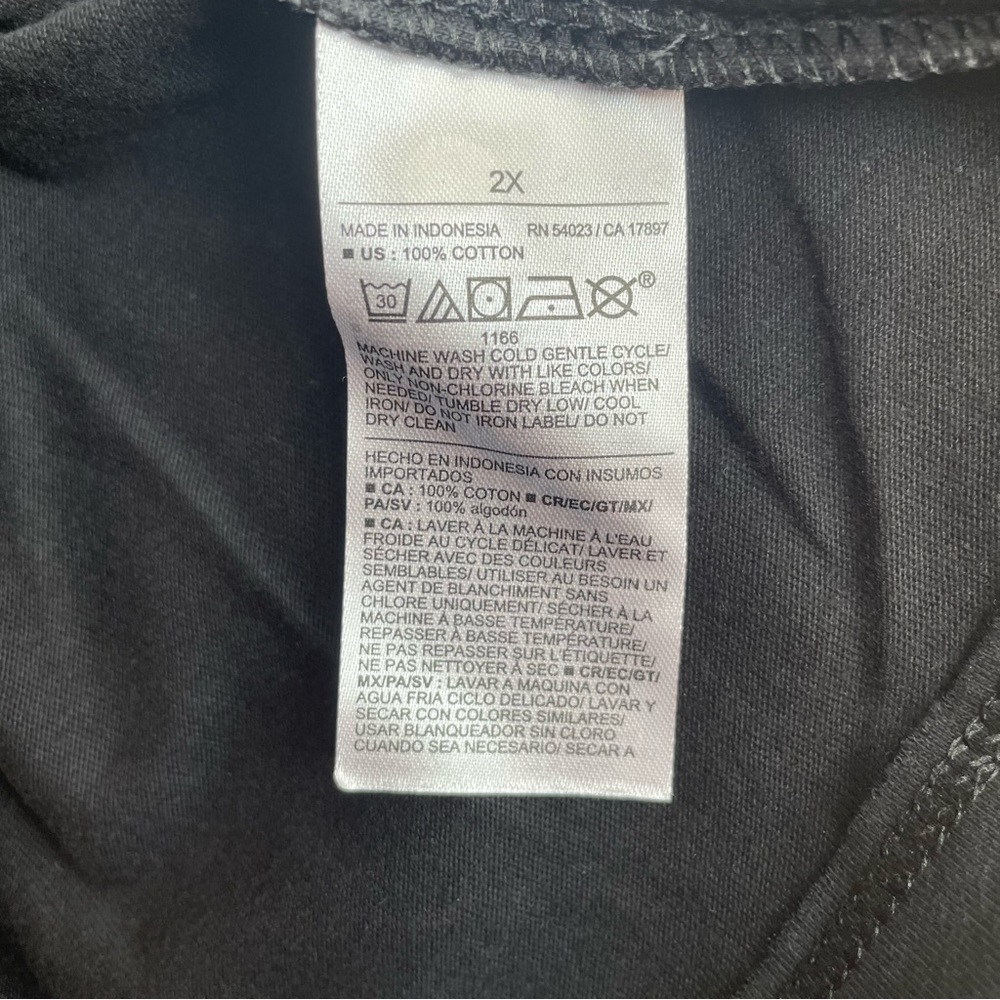 🆕 RESERVED EB Old Navy Women's EveryWear Crop Cropped Short Sleeve T-Shirt 2X - Picture 13 of 15